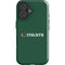 University of Miami Horizontal Mark on Green iPhone 16 Impact Case